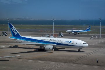  I soon noticed  how much closer the airplanes seemed to be in this terminal. This is because Terminal Two is located closer to the runways than Terminal One